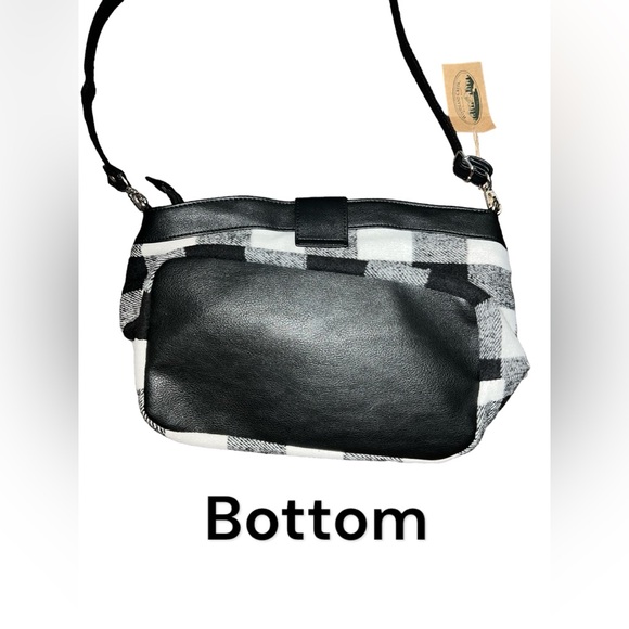 NWT Woodland Creek Plaid Shoulder bag crossbody bag - Picture 3 of 8